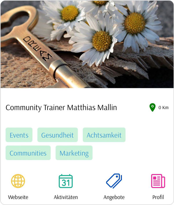 Matthias Mallin Community Trainer
